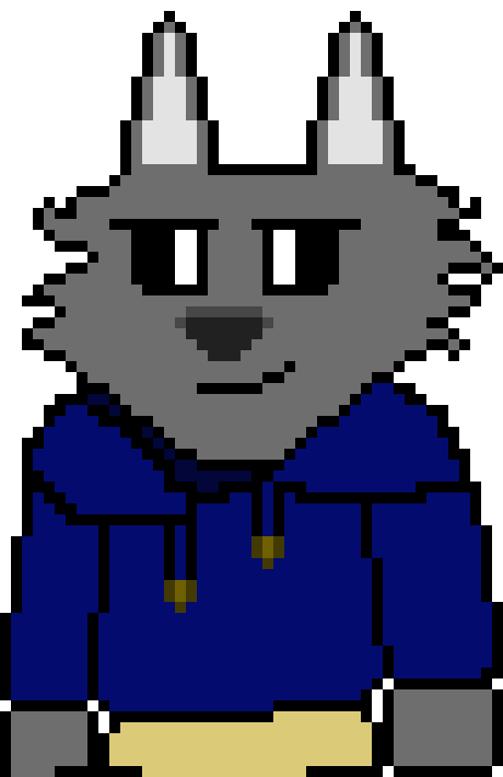 [d7ac17] Now, I would say he would basically be Sans, but since he had did a (near) Genocide in the UnderLust AU, he's pretty stronk. And His Gaster Blaster can now do major damage.