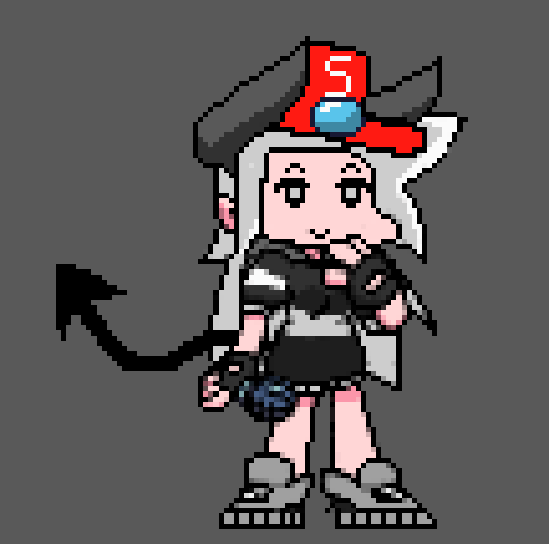 [4fbda4] working at Mcsus)(i love this hat i made...heh)-opheebop