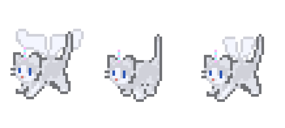[95cf42] flying unicorn cat uwu