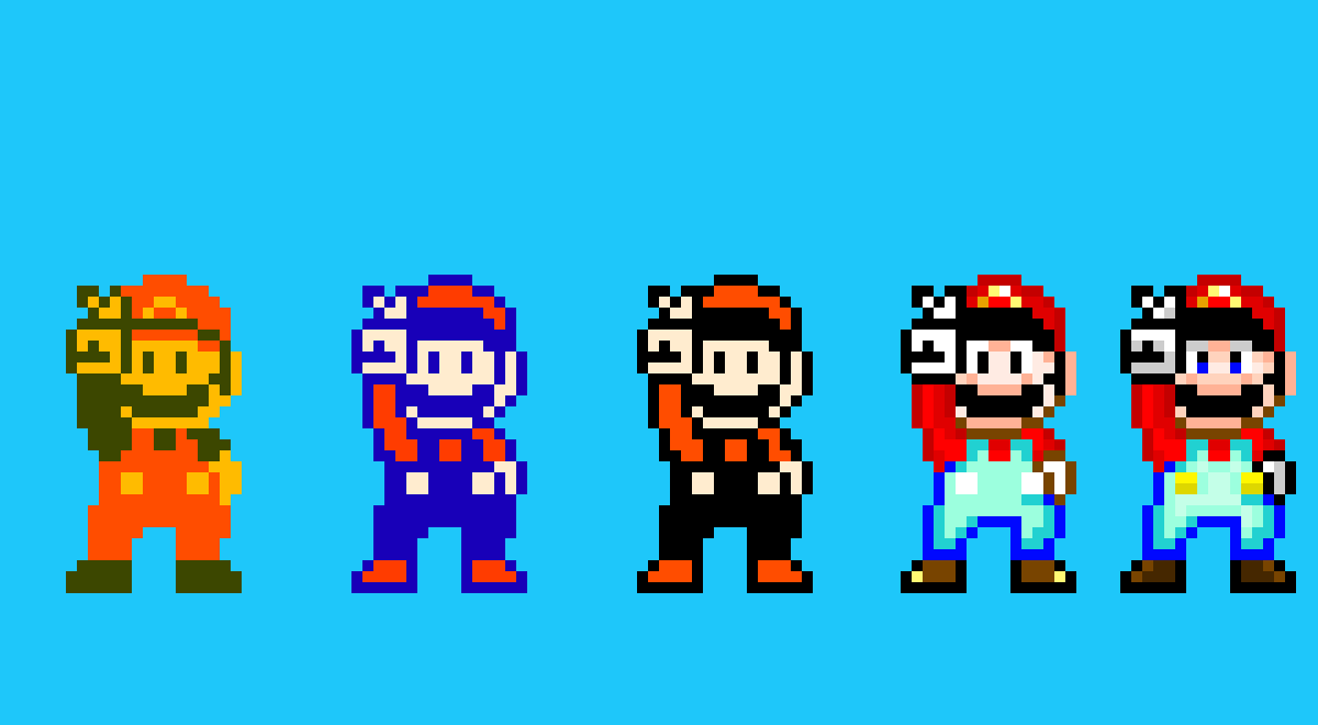 [1cc751] Super Mario 1,2,3, MARIO WORLD and mario galaxy!!!