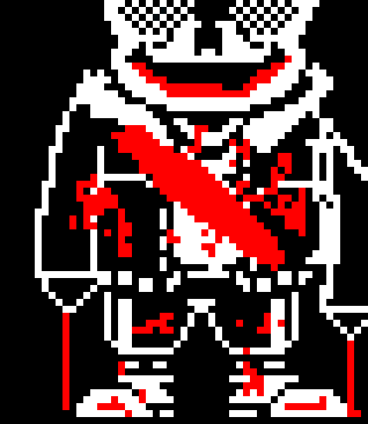 [0d6aa9] Undertale last breath Sans Sprite (my version)