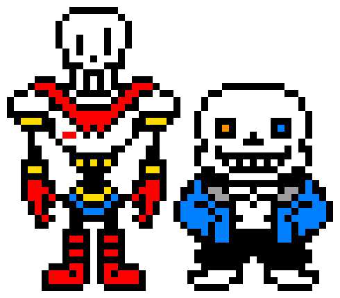 [9664c4] Sans And Papyrus (UnderTale)