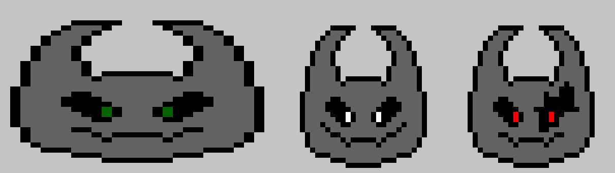 [30dec3] y'know melon ez? just make me that, but the melon is red. <normal slime ez, but with a red hoodie, and like, actually, yeah, that's it.> {i think you KNOW what i want to look like. it's just what i USED to look like. keep the wounds and everything.}. -Fell Trio