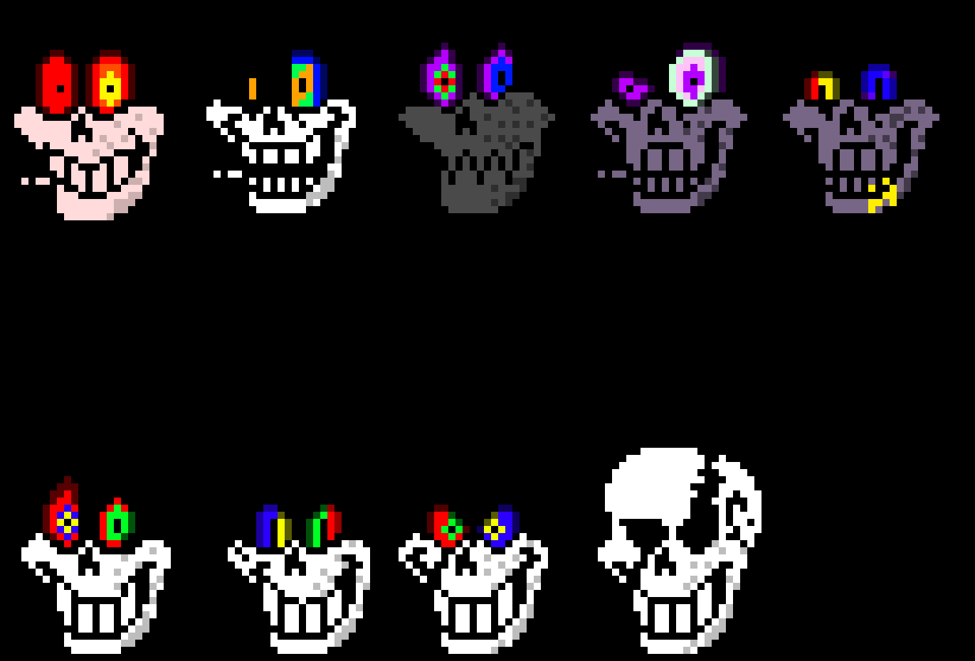 [9cbbce] Dust Papyrus AU's