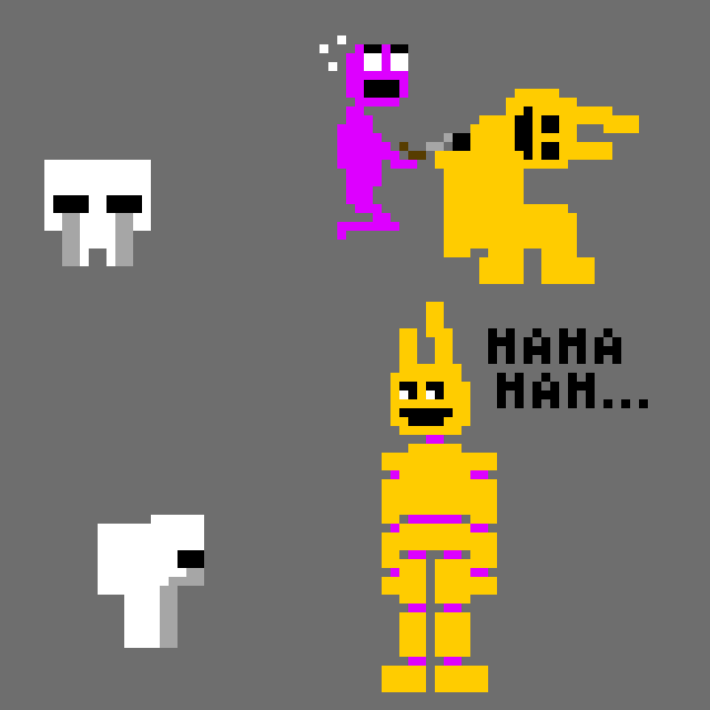 [6d74d1] Version with Purple Guy laughing at the Spirits