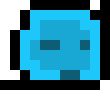 [c92821] trys to move but is too ded -blue slime (bonnie)