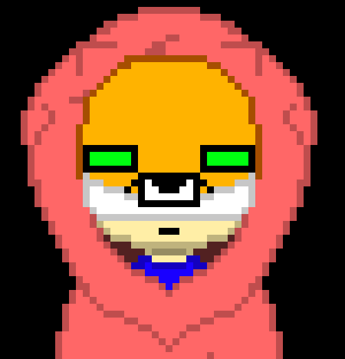 [5b2f3e] -Aka Appears, mask emitting a green light--