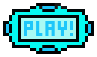 [3e5920] Pixel Play Button Sprite
