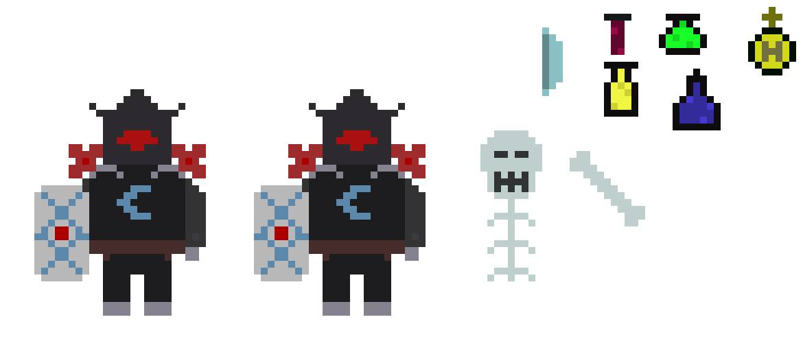 [9664c4] Enemy Character and Decorations