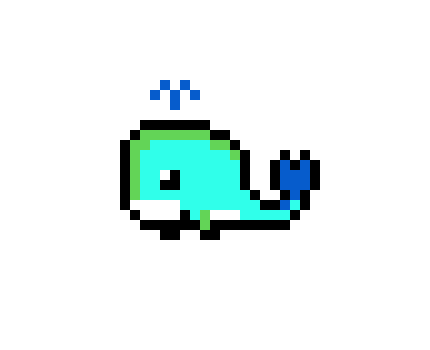 [e3be5b] Pixel Whale