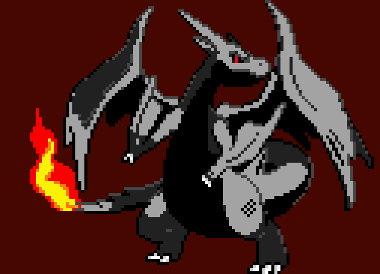 [7398c2] *Charizard comes out of the shadow's* Charizard! :Charizard (Y)