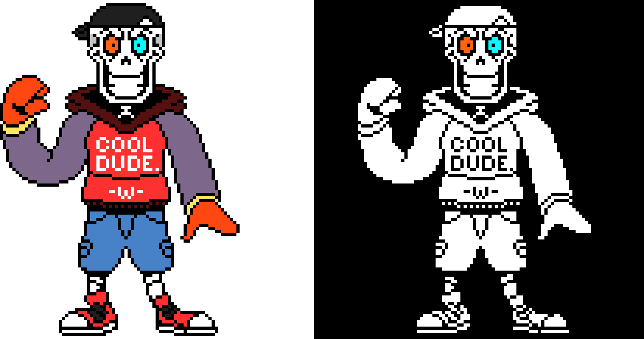 [9664c4] PeterPlay19's UnderSwap Papyrus BackBones.