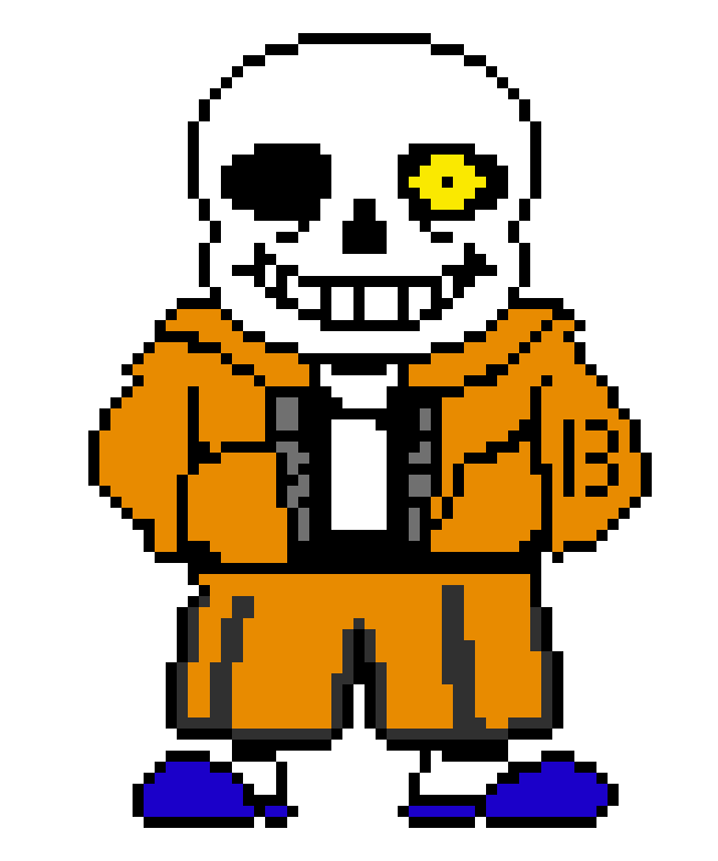 [9664c4] Jumpsuit Psyhcotale sans