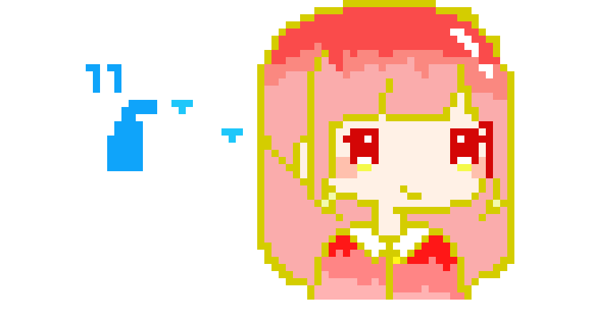 [990543] *Pulls out a spray bottle and sprays both of them with a gentle mist of water.* No. bad. ~Aqua