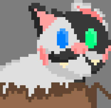 [d0027a] *apears to be sewing up the holes she made in the scarf*¨yes, what do you need?¨ -Oreo