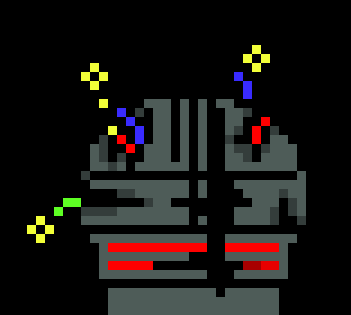 [7ce906] *(A robot approached the tape recorder, stored it in a compartment it had, and went back the way it came from.) -Demented