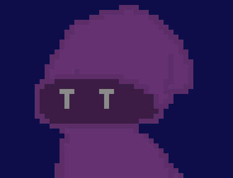 [842b2e] "nice to meet you Shroom" reads that line " that sucks"