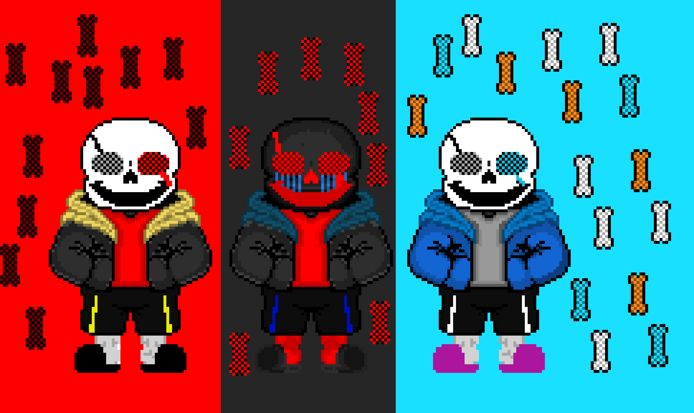 [4de2b5] The Trio of Glitched Edgy Judgement (Phase 3)