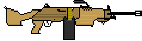 [9664c4] M249 Light Machinegun Loaded 
