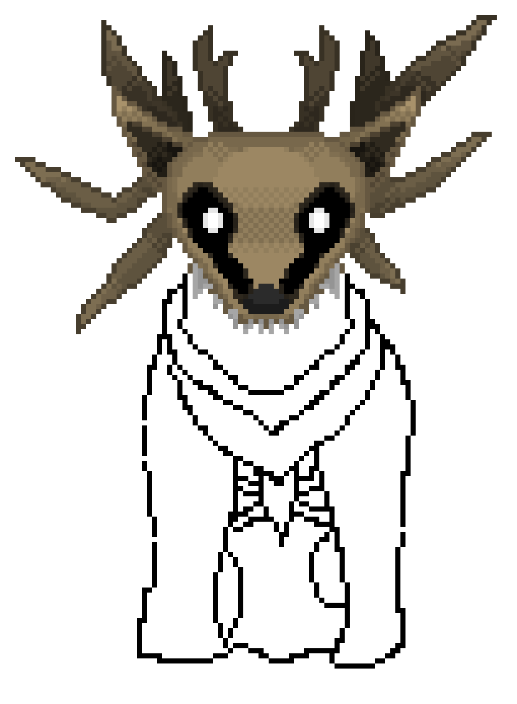 [a2471d] Spooky`s Jump Scare Mansion  -  Specimen 8, "Deer Lord"  -  Save       -Anauxieus