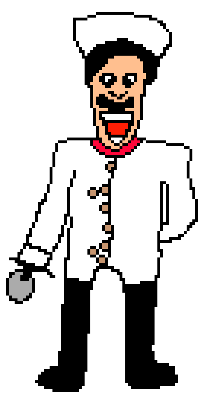 [7fd531] Does Evil Things Guy Chef Pee Pee Skin