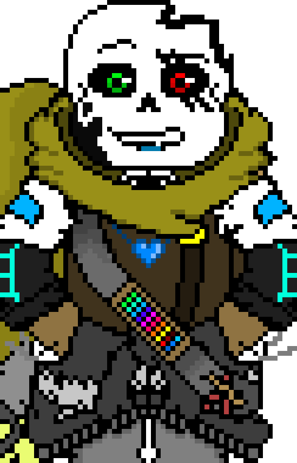 [c7028f] It's....Kinda kill or be killed... And a mix of "Orrortale and Underfell in a way... Everyone else..Less edgy "owever. But.... Still pretty bad.