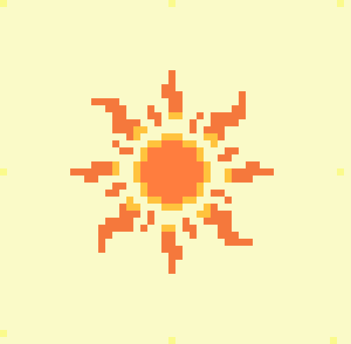[22d2b8] Pixel Sun 5