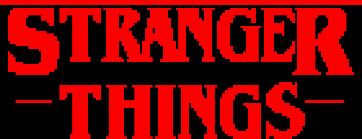 [95be89] Stranger Things Logo