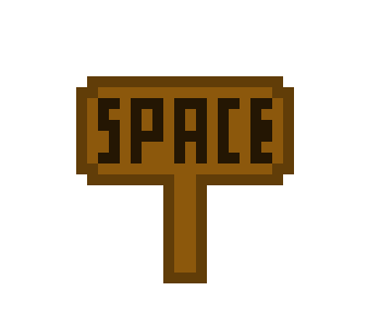 [509713] space sign