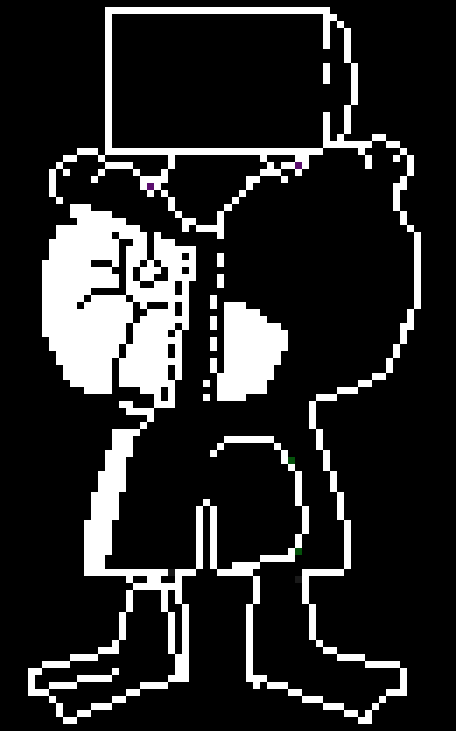 [e7ca5d] Updated MoniTOR Sans Sprite (My OCs New sprite)