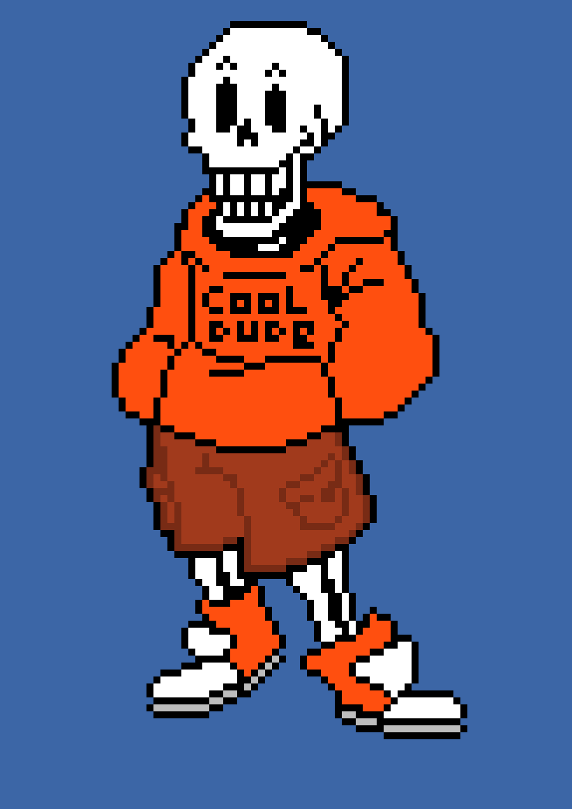 [0976f7] MK!Underswap Papyrus Battle Sprite v.2.1