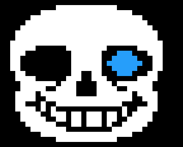 [9664c4] Sans Head (blue eye)