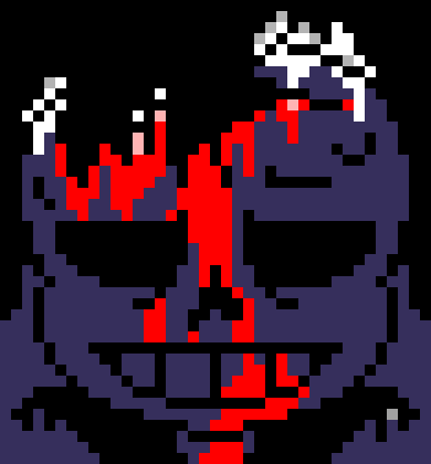 [7ce906] S-Shit... kid you gotta get out of here.. -HorrorTale Sans