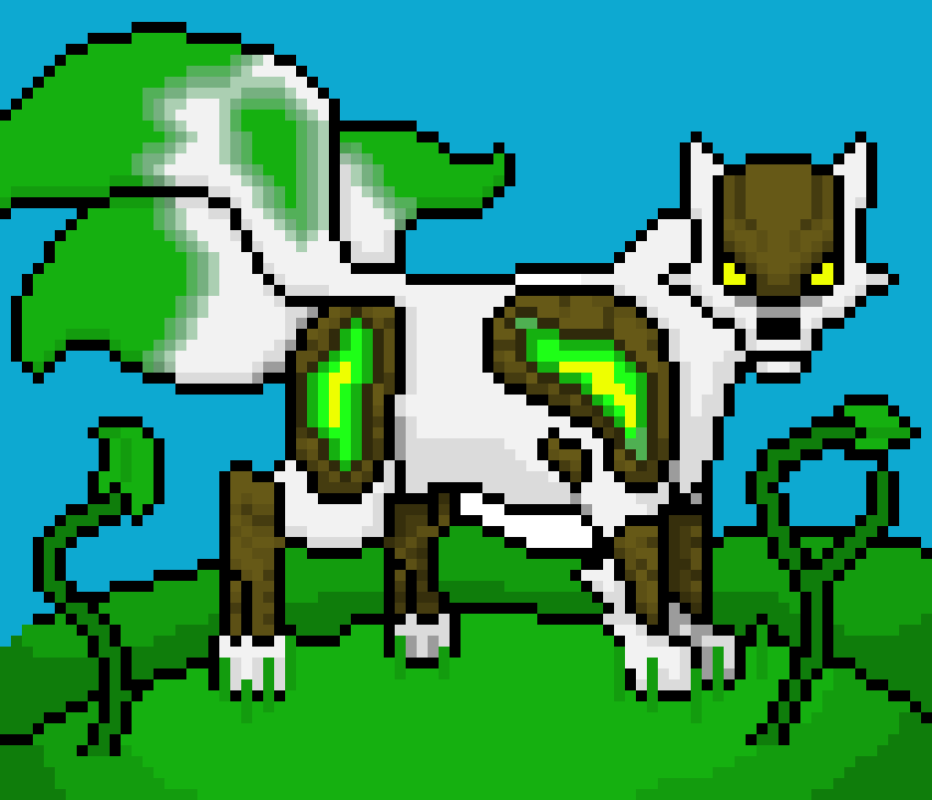 [9664c4] Forest wolf A.K.A Kitsune of nature