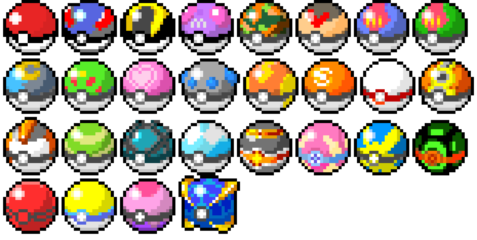 [96ca3b] Pokeballs