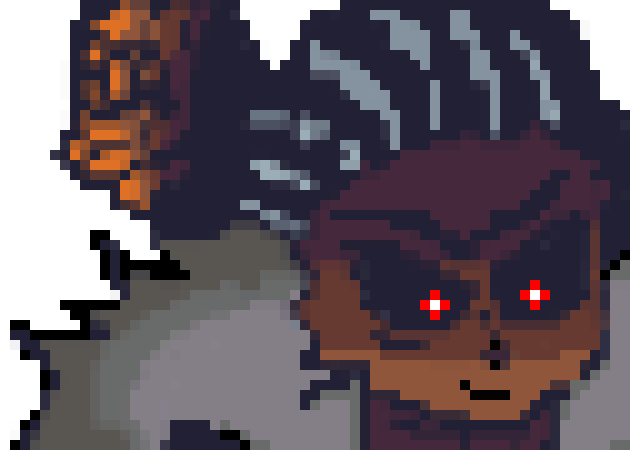 [e27272] *Gets up and gets onto a blaster and fires it at  the robots*