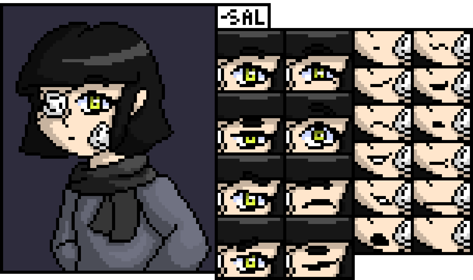 [f7c573] Yako Hana (Sprite Sheet) -SAL