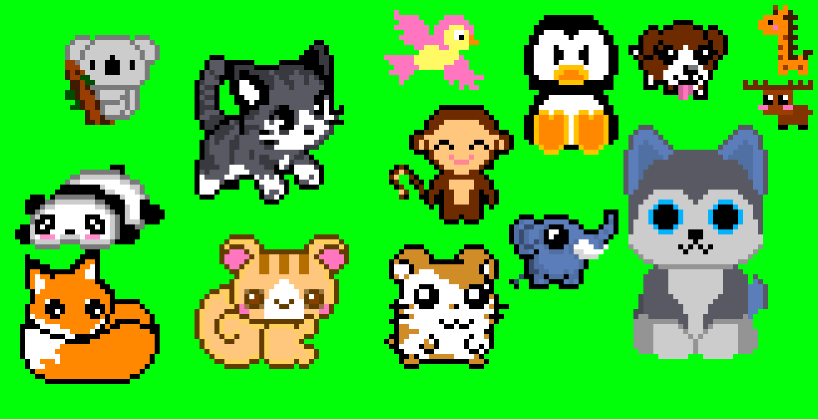 [9664c4] The Pixel Animal Kingdom!