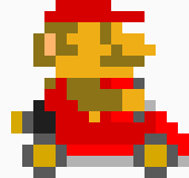 [9ddad1] 8-bit Mario Kart 8 Deluxe