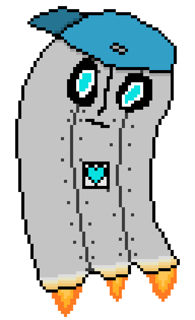 [a228fa] Indeed it is very unique, usually Napstablook in a robot body doesn't look like a ghost and the art itself as well as the concept is a very nice AU idea. Well done. 7/10 👏👏👏