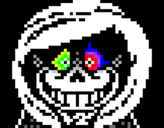 [583245] THERE IS A DAMN REASON WHY I STOPPED..... AND YOU ARE NOT HELPING..... -He suddenly shot Rainbow, with ACTUAL bullets from the revolver he took from the underground, meanwhile he just laughed before... well-