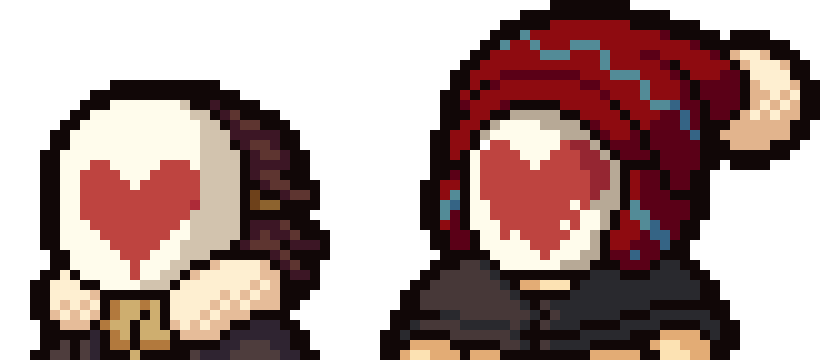 [b0303f] *Awan nudges Lex's shoulders with a "you know he's right" look, Lex looks away knowing its true but still wanting to hide it for now* - Awan & Lex