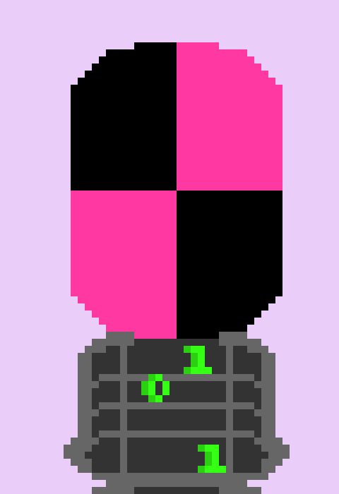 [05b0c1] *Theme plays* *It seems to shrug everything off but slowly becomes more corrupted. It fires a pink laser back at Sunny*