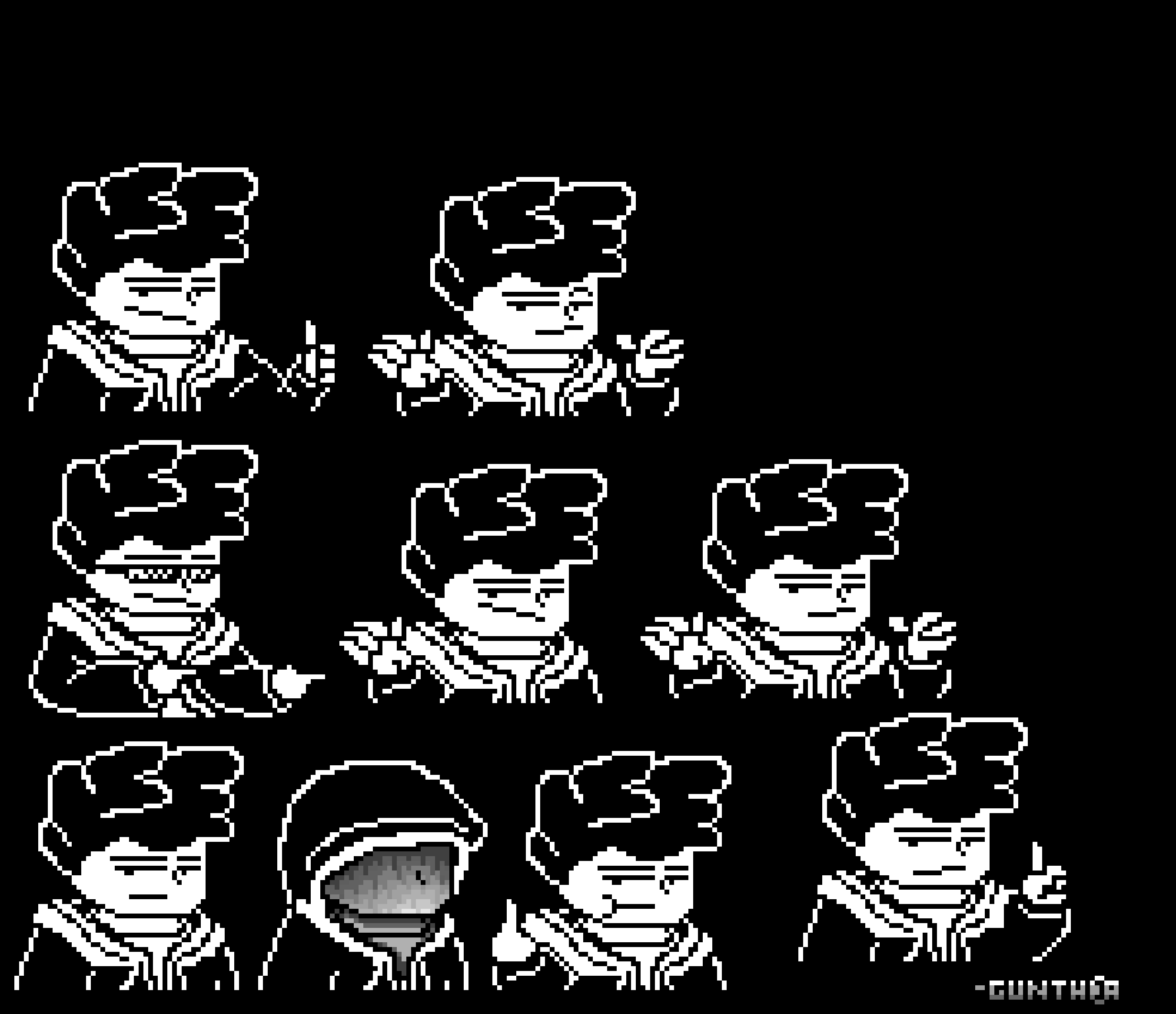 [038bf1] Different actions/expressions new guy. That's what I would do.