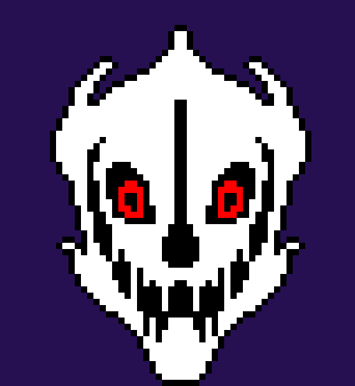 [0ae1f1] *spawns hundreds of Gaster blasters and shoot them all at you