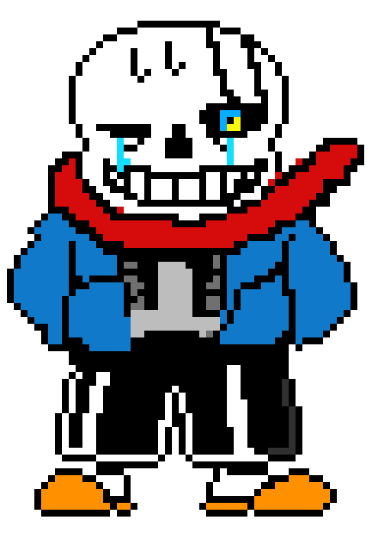 [07ef89] Tears in the rain. sans sprite