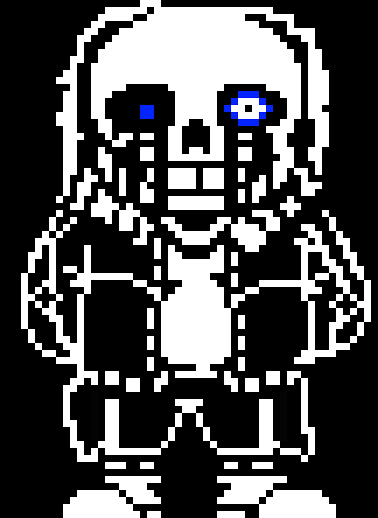 [4db866] Undertale last breath Sans Sprite (my version)
