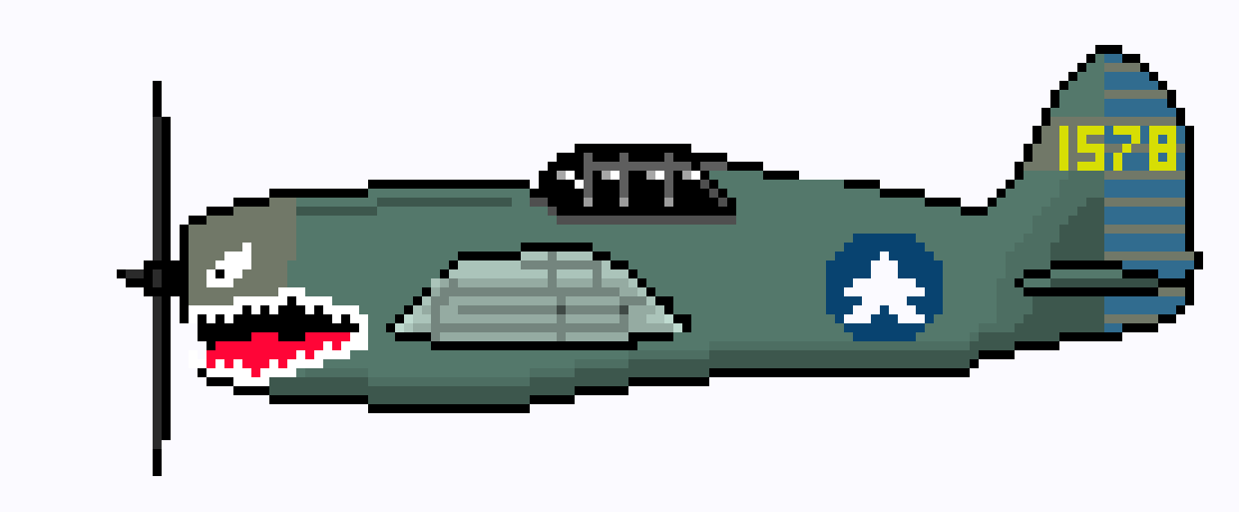 [9664c4] Sharky plane boi