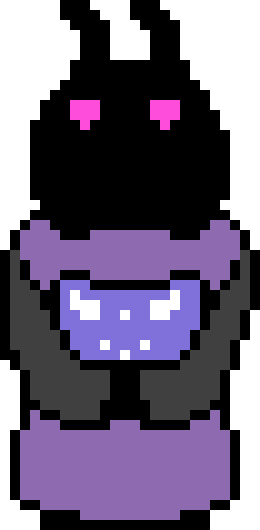 [9664c4] Undertale Black Anti-Toriel