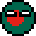 [a07527] Happy Bangladesh Countryball